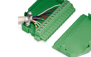 Protect your PCB connections from stress and vibration with Phoenix Contact's strain relief solutions