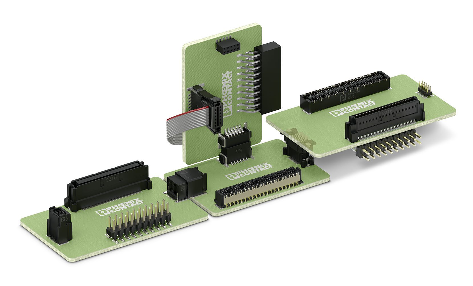board-to-board connectors of the FINEPITCH product range, Phoenix Contact
