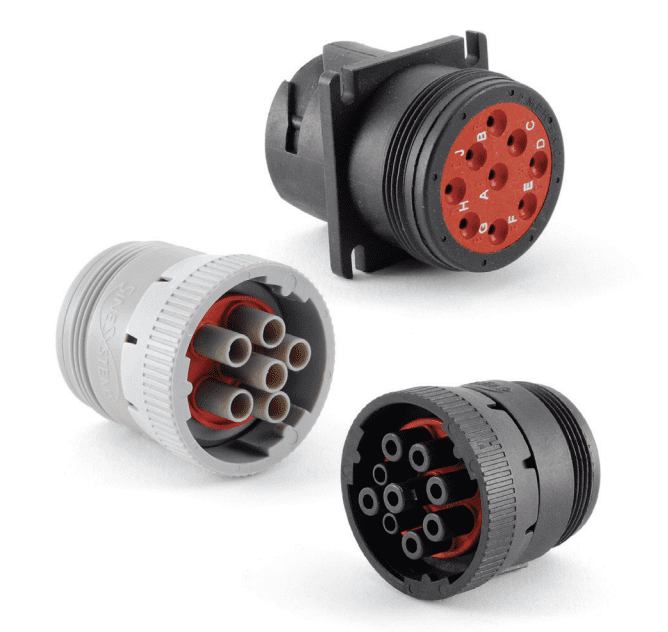 Powell Electronics supplies Amphenol Sine Systems AHD Series Diagnostic Connectors