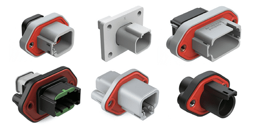 Amphenol Sine Systems’ PanelMate family of receptacles offered by Powell Electronics