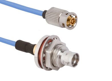 SV Microwave has released seven new secure locking QuarterBack RF cable assemblies