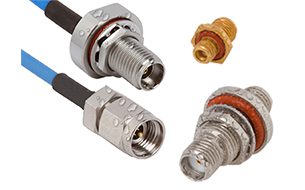 Amphenol SV Microwave offers a wide range of IP67 and IP68 waterproof cable assemblies and interconnect products