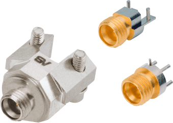 Amphenol SV Microwave has expanded its popular line of threaded SMPM connectors