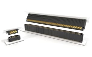 Samtec Inc. expanded the stack heights and pin counts of its AcceleRate® HD product line