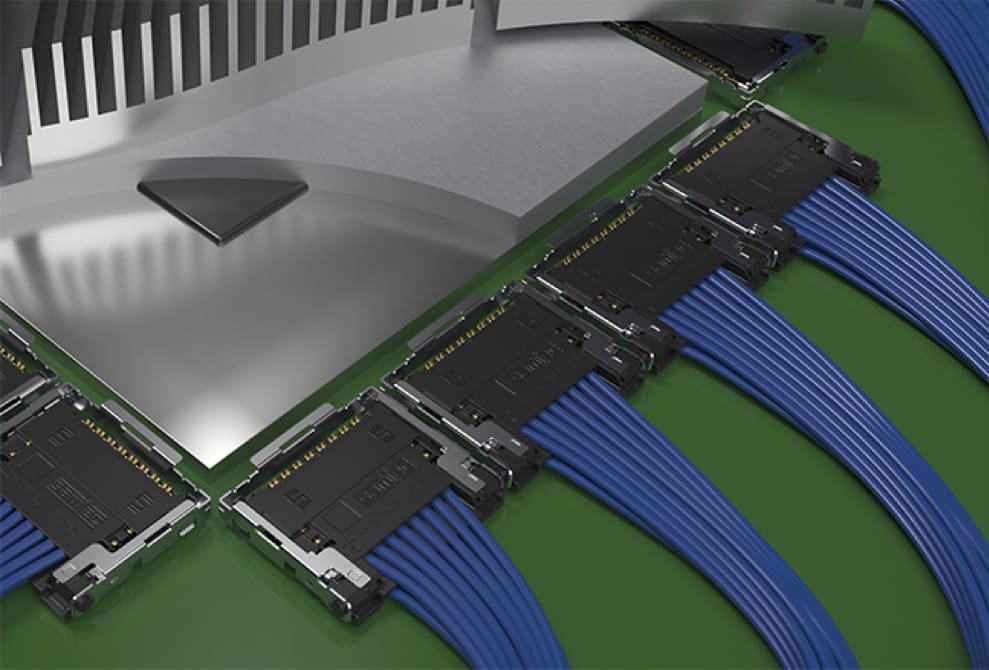 Si-Fly LP is Samtec's lowest-profile Flyover® cable solution. 