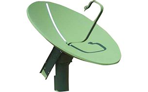 GDT-2100 Ku-Band Ground Data Terminal antenna system from Smiths Interconnect