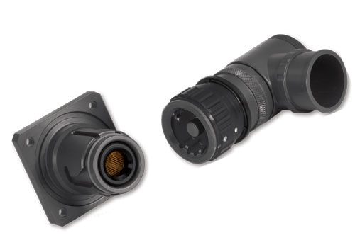 HBB Series high-power, quick-release harsh-environment connectors from Smiths Interconnect