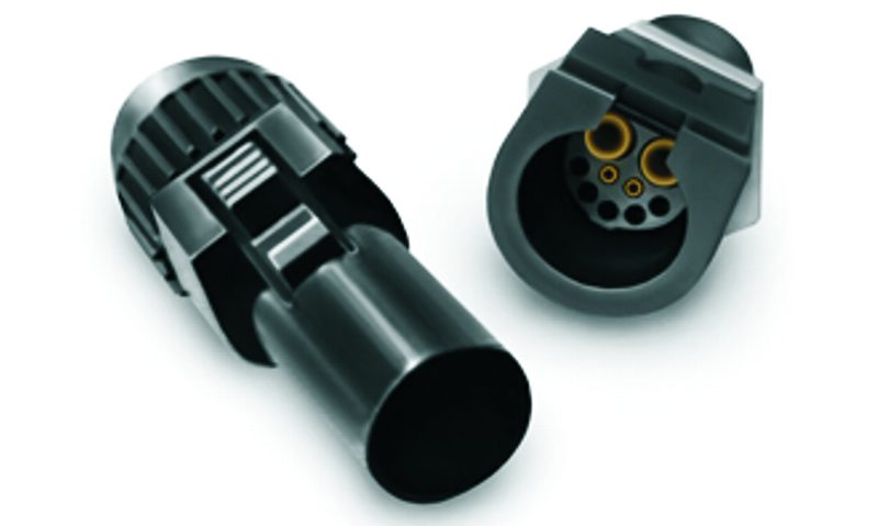 Smiths Interconnect signal and power ARINC 628 connectors serve medical as well as mil/aero and industrial applications with a design that focuses on reliability under intense use conditions. They feature hyperboloid contact technology and quick disconnect push button release good for up to 100,000 mating cycles.
