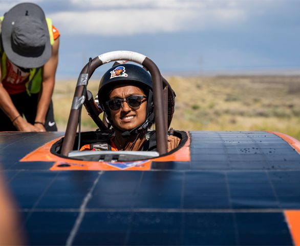 University Students Race to Advance Solar Car Technology