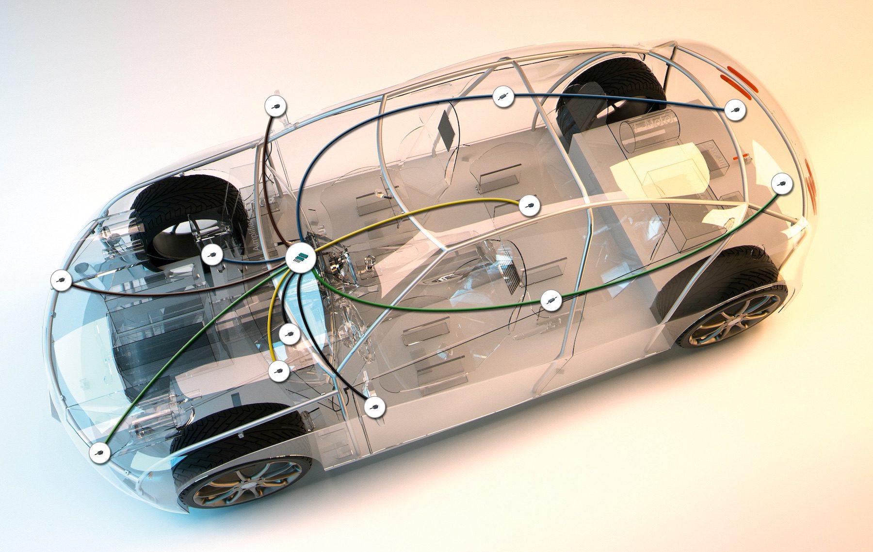 Automotive Ethernet connectivity extends throughout vehicles, providing a wide range of critical systems and devices with high-speed data.