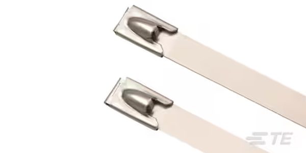 Metal cable ties from TE Connectivity