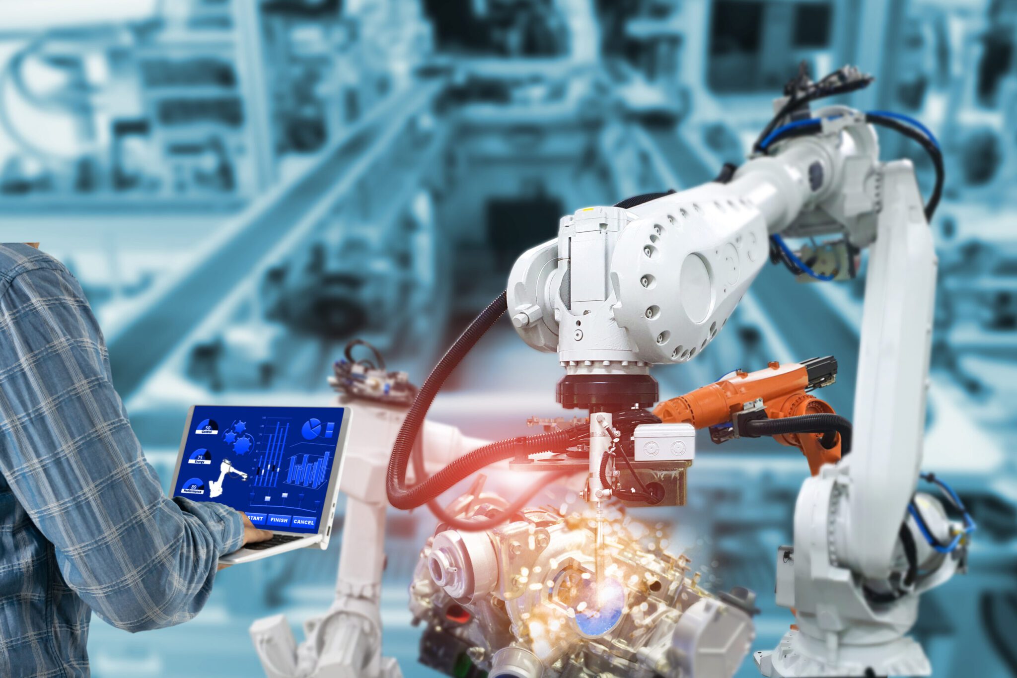 Автоматизация и роботизация технология 8 класс. Промышленные роботы в автомобилестроении. Промышленный робот видеооператор. Роботы в промышленности картинки. Ремонт промышленных роботов.