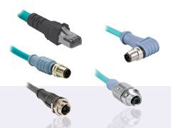 TTI Inc. offers Panduit IndustrialNet M12 D and X Code overmolded cordsets 