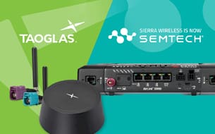 Taoglas announced a strategic partnership with Semtech Corporation to offer a portfolio of high-performance antennas verified for use with Semtech’s AirLink routers.