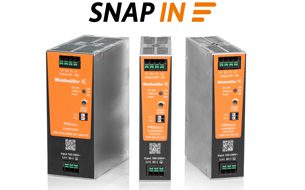 Weidmuller USA PROeco II Power Supplies with SNAP IN technology