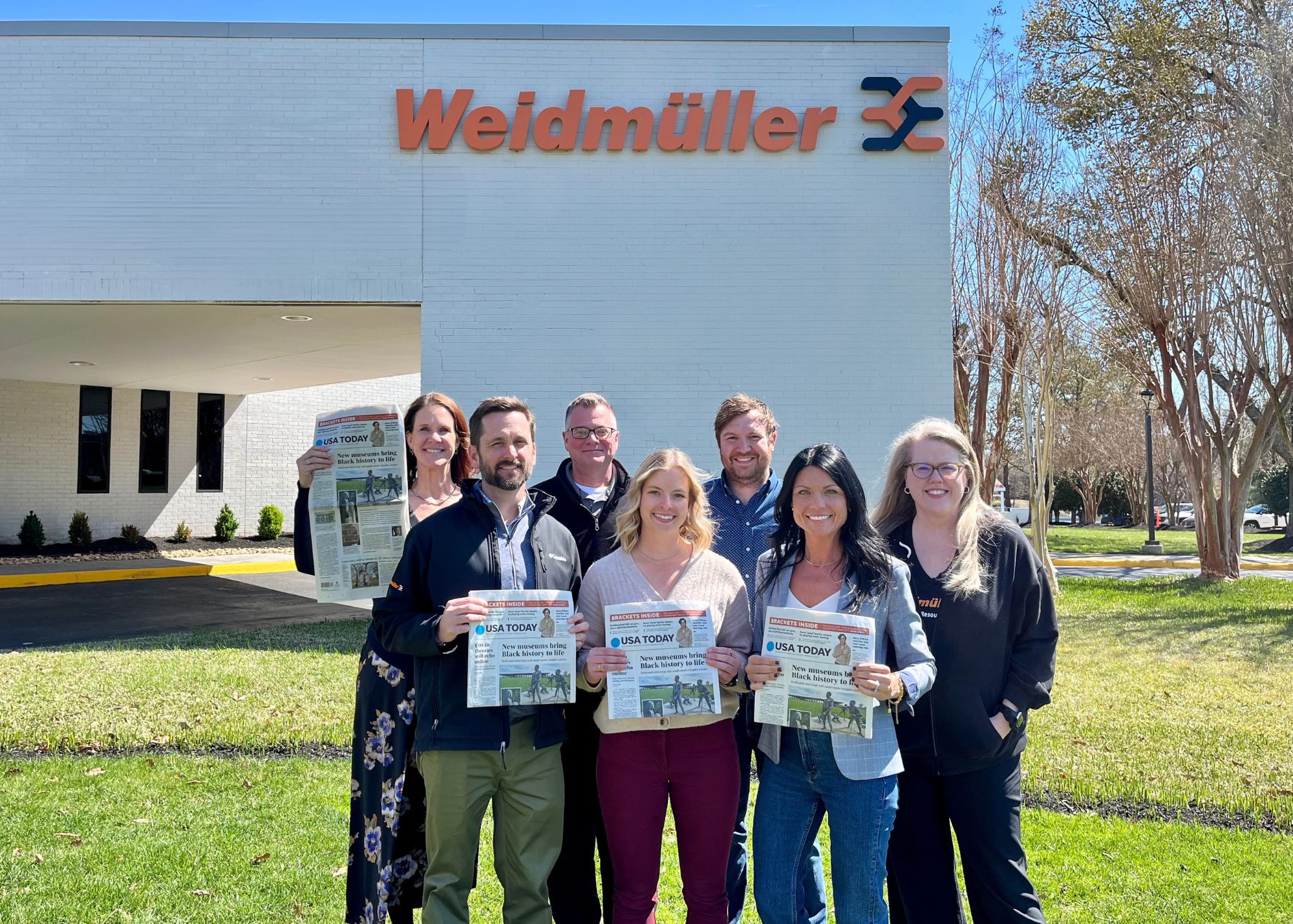 USA Today announced that Weidmuller USA has earned the 2024 Top Workplaces USA award issued by Energage.