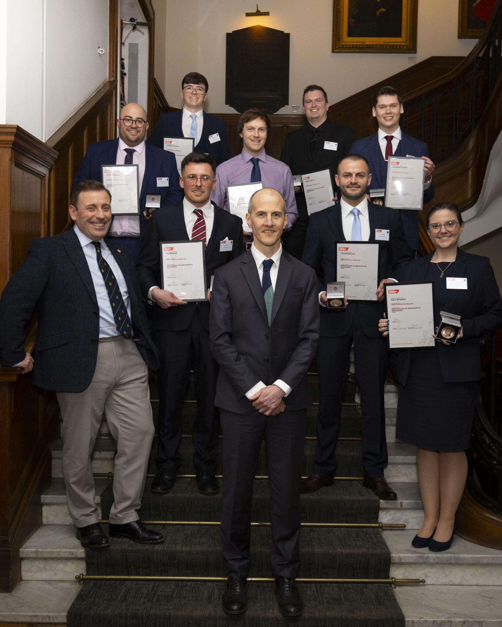 New Whitworth Scholars, including Bulgin’s Thisen Bird (second from left, bottom row).