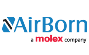 Waldom Electronics has added AirBorn, a Molex company, to its manufacturer portfolio.