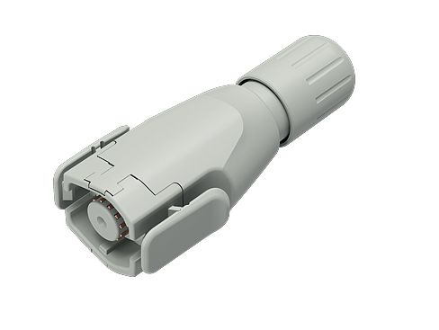 ELC male cable connector from binder for medical applications