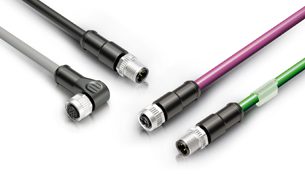 binder now offers molded, shielded M12 connectors featuring coupling rings that combine knurled surfaces with a hexagonal shape