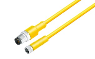binder USA released its new yellow M8 and M12 cordsets,