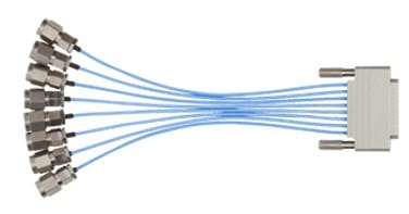 Mini-D RF cable assemblies