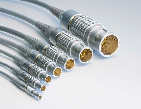 LEMO B Series electrical connector for medical applications