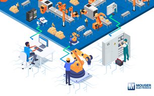 Mouser Electronics Inc. has expanded its industrial automation portfolio with the addition of nine new manufacturers, including METZ CONNECT